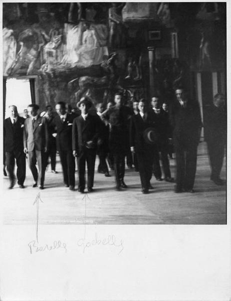 V Triennale - Visita di Joseph Paul Goebbels - Giulio Barella