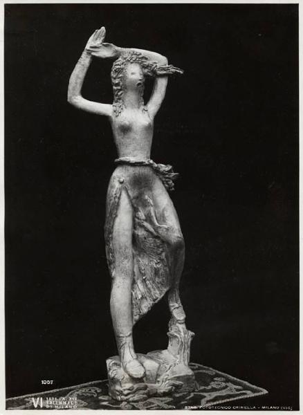 VI Triennale - Sezione dell'E.N.A.P.I. - Ceramiche - Statuetta in ceramica