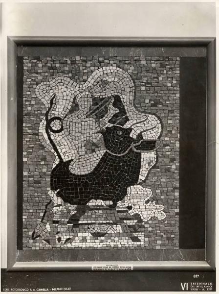 VI Triennale - Sezione dell'E.N.A.P.I. - Mosaico - Pannello decorativo