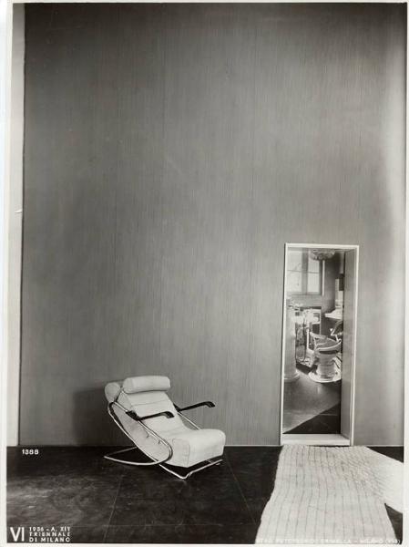 VI Triennale - Mostra dell'arredamento - Sala di attesa per lo studio di un medico di Piero Bottoni e Mario Pucci