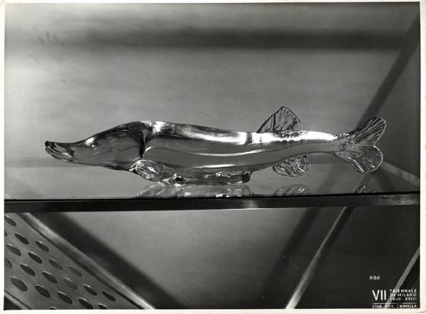VII Triennale - Mostra dei metalli e dei vetri - Pesce di vetro