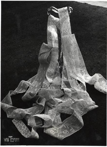 VII Triennale - Mostra dei tessuti e dei ricami - Sezione dei merletti e dei ricami - Trine di Amaide Ronc