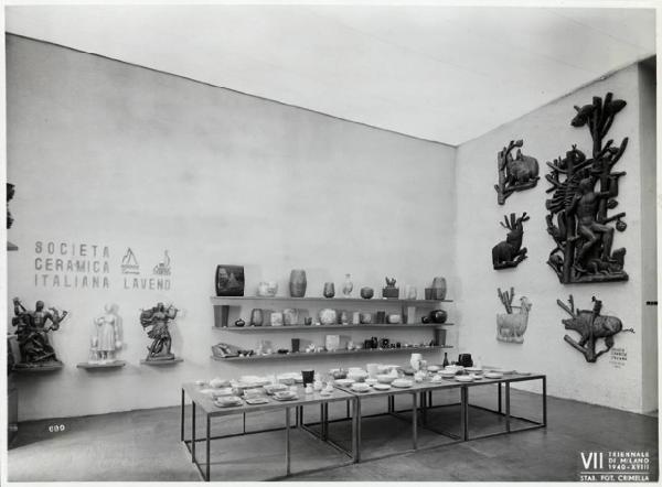 VII Triennale - Mostra della ceramica - Sezione della S.A. Ceramica Italiana di Laveno