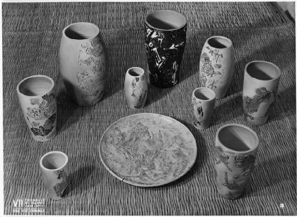 VII Triennale - Mostra della ceramica - Ceramiche di Salvatore Fancello