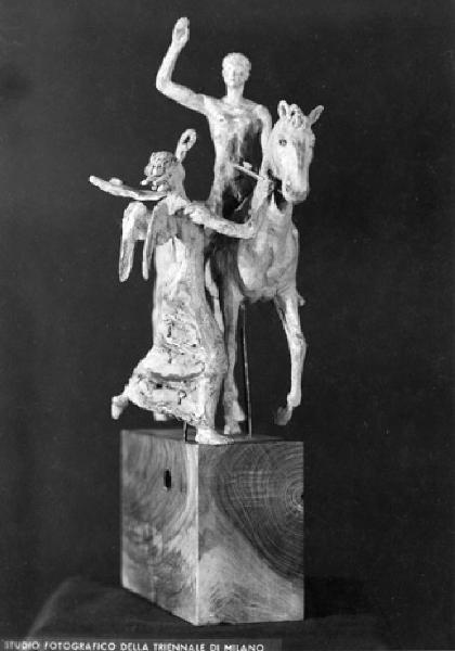 VII Triennale - Mostra della ceramica - Statuetta in ceramica di Dante Morozzi