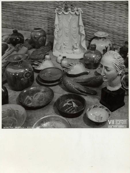 VII Triennale - Mostra della ceramica - Ceramiche di Pietro Melandri e Dante Morelli
