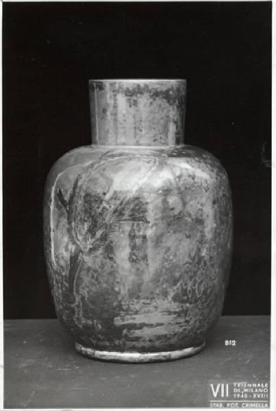 VII Triennale - Mostra della ceramica - Vaso in ceramica