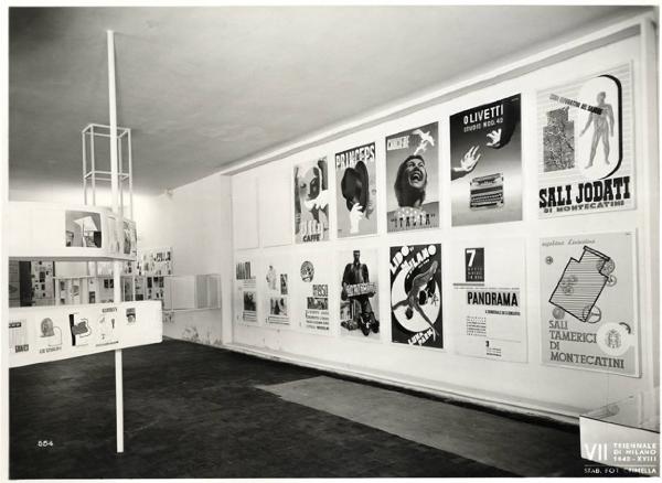 VII Triennale - Mostra dell'arte grafica - Quarta sezione: la propaganda di massa