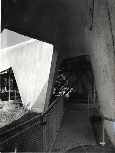 IX Triennale - Mostra internazionale dell'architettura in movimento - Seggiovia del Parco Sempione - Stazione di partenza