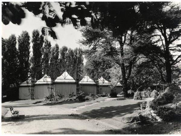 X Triennale - Parco Sempione - Padiglione del fiore - Augusto Magnaghi - Carlo Pagani - Mario Terzaghi