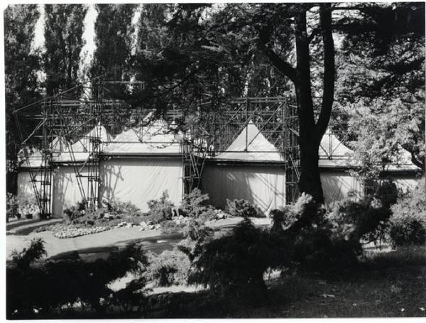 X Triennale - Parco Sempione - Padiglione del fiore - Augusto Magnaghi - Carlo Pagani - Mario Terzaghi