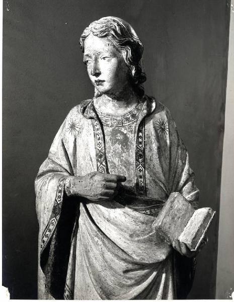 XI Triennale - Mostra di museologia - Scultura in legno "Madonna Annunciata" - Nino Pisano