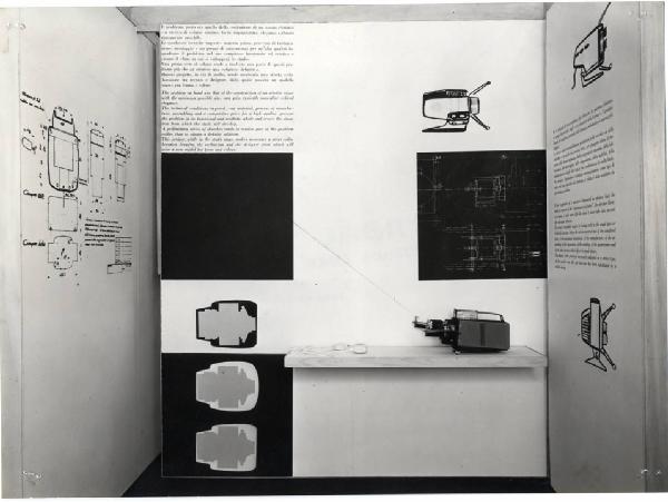 XI Triennale - Mostra internazionale dell'Industrial Design - Vano dedicato a Jacque Vienot