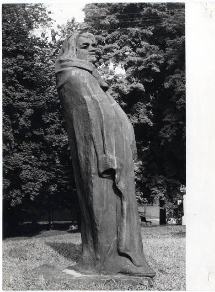 XI Triennale - Parco Sempione - Mostra internazionale di scultura nel parco Sempione - Scultura "Balzac" - Auguste Rodin