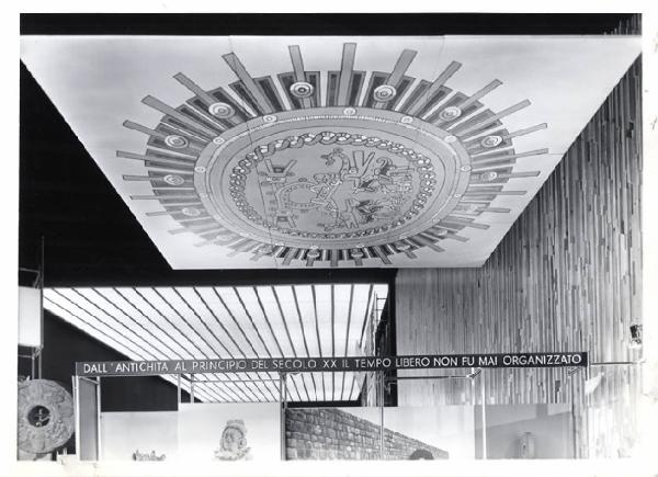XIII Triennale - Sezione del Messico - Motivo decorativo atzeco