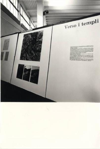 XVI Triennale - Terzo ciclo - Galleria del disegno - Belice '80: progetti alternativi