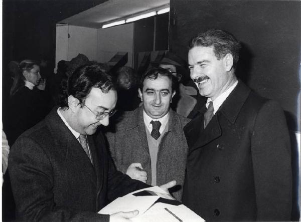 XVI Triennale - Primo ciclo - Cerimoniale - Inaugurazione - Carlo Tognoli