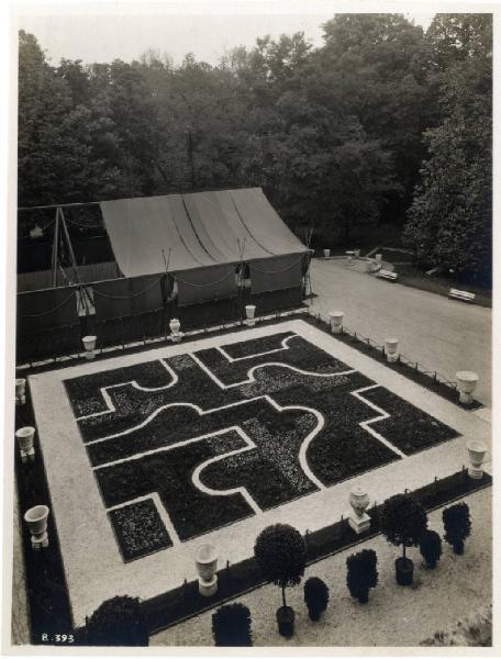 IV Triennale - Giardino - Padiglione della mostra dei fiori