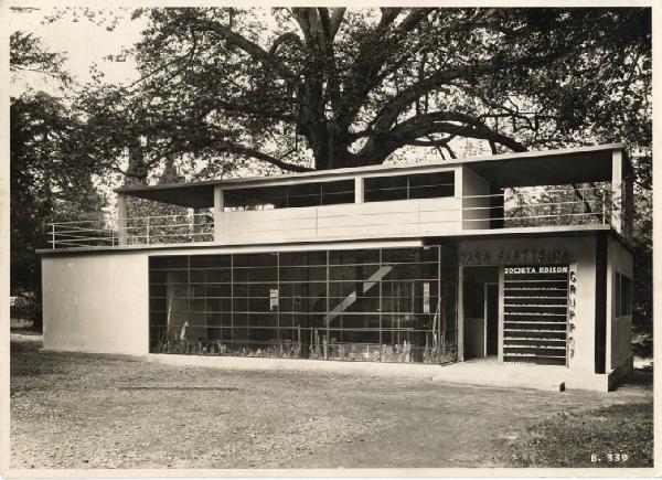 IV Triennale - Giardino - La casa elettrica di Luigi Figini e Gino Pollini