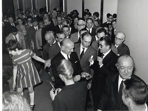 XIV Triennale - Inaugurazione - Aldo Aniasi