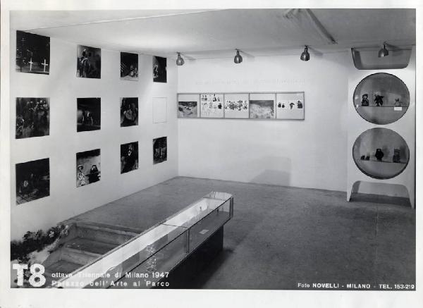 VIII Triennale - Sezioni estere - Cecoslovacchia - Galleria - Frant Cubr - Zdenek Pokorny - E. Linhart - V. Hilsky