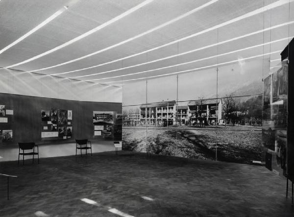 IX Triennale - Mostra dell'architettura spontanea - Piemonte - Pannelli fotografici - Ezio Cerutti - Carlo De Carlo - Giuseppe Samonà