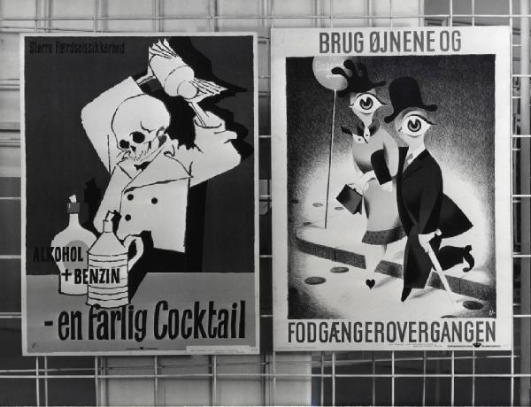 IX Triennale - Mostre temporanee - Mostra del cartellone pubblicitario danese - Manifesti pubblicitari