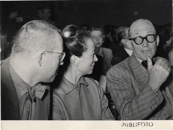 IX Triennale - Convegno De Divina Proportione - Le Corbusier - Max Bill