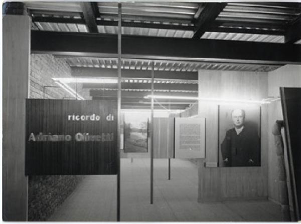 XII Triennale - Mostra in ricordo di Adriano Olivetti - Ingresso - Egidio Bonfante