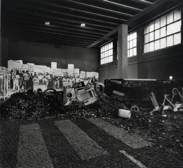 XIV Triennale - La protesta dei giovani - Giancarlo De Carlo - Marco Bellocchio - Bruno Caruso