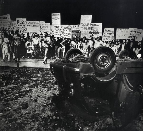 XIV Triennale - La protesta dei giovani - Giancarlo De Carlo - Marco Bellocchio - Bruno Caruso