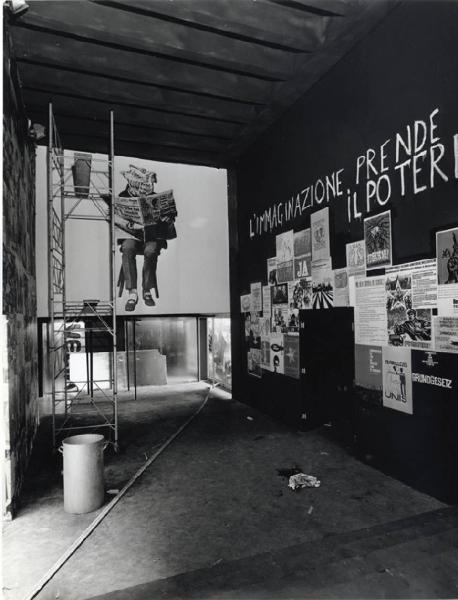 XIV Triennale - Occupazione della Triennale - Palazzo dell'Arte