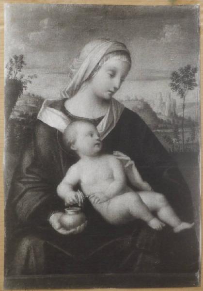 Madonna con bambino - Dipinto - Mosca ?