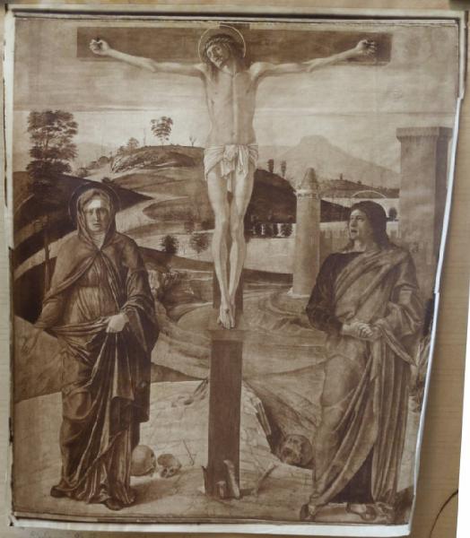 Bellini, Giovanni - Crocifissione - Dipinto - Tempera su tavola - Firenze - Collezione Volpi (ora Collezione Contini Bonacossi)