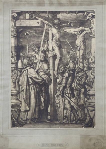 Holbein, Hans il Giovane - Crocifissione - Disegno - Basilea - Kunstmuseum