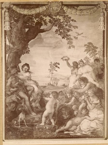 Pietro da Cortona - L'età dell'oro - Affresco - Firenze - Palazzo Pitti - Sala della Stufa