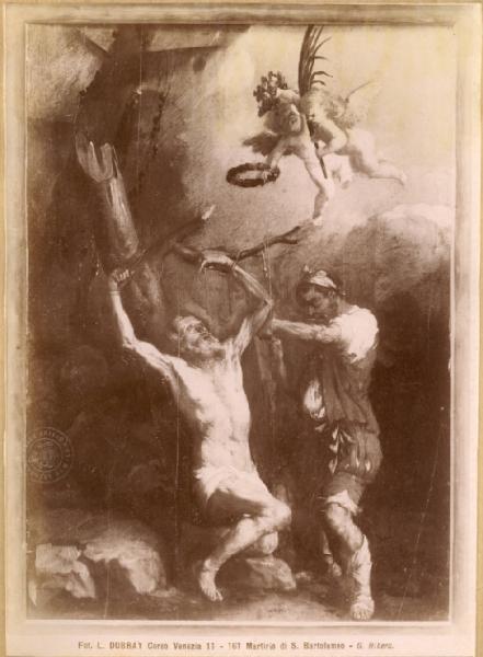 Ribera Jusepe de detto Spagnoletto - Martirio di San Bartolomeo - Dipinto - Olio su tela