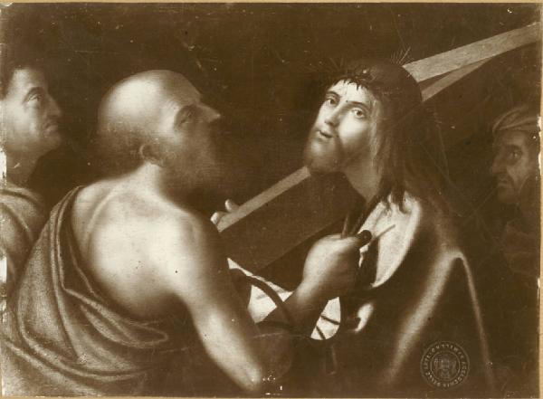 Cristo e il manigoldo - Dipinto - Ungheria?
