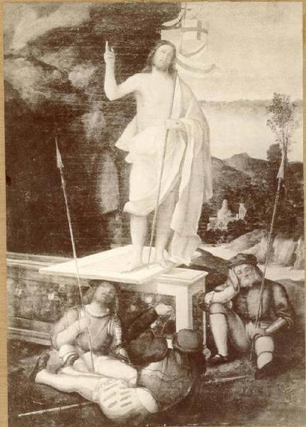 Basaiti, Marco - Resurrezione - Dipinto - Olio su tela - Bergamo - Accademia Carrara