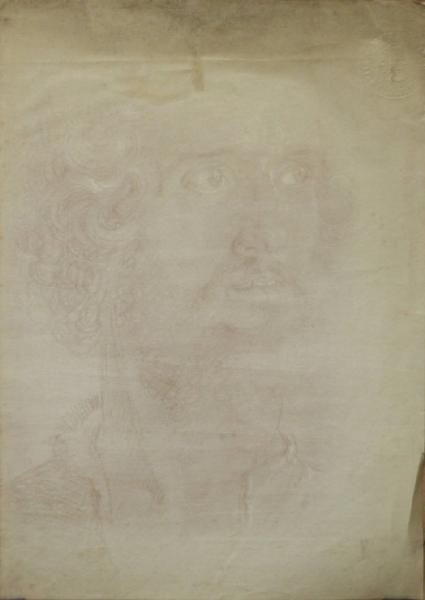 Durer, Albrecht - Testa dell'apostolo San Marco - Disegno