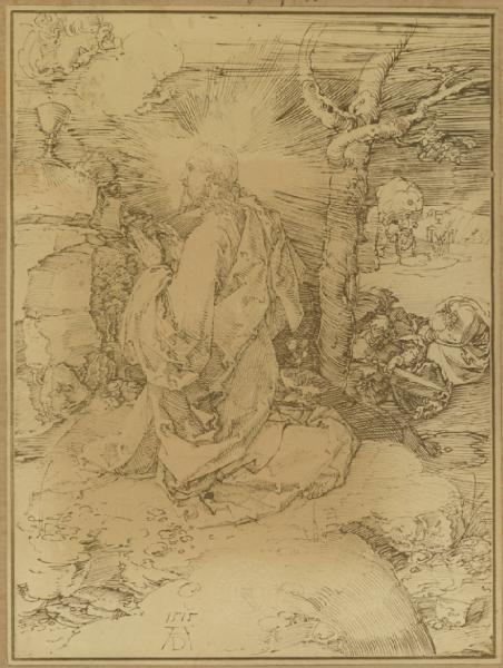 Durer, Albrecht - Cristo sul Monte degli Ulivi - Disegno