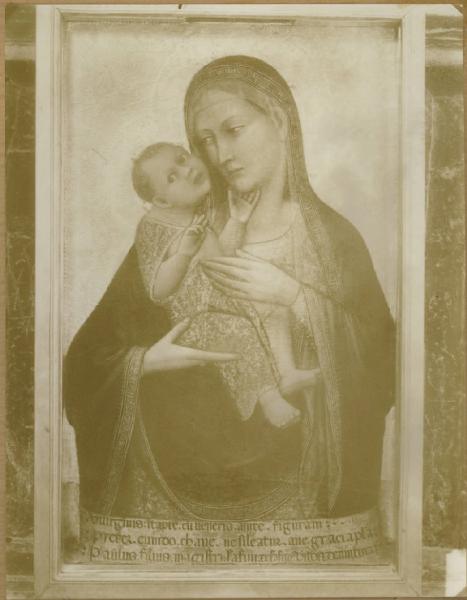 Serafini, Paolo, da Modena - Madonna con Bambino - Dipinto su tavola - Barletta - Cattedrale