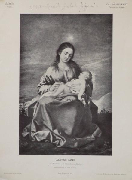 Cano, Alonso - Madonna con Bambino - Dipinto su tela - Madrid - Prado