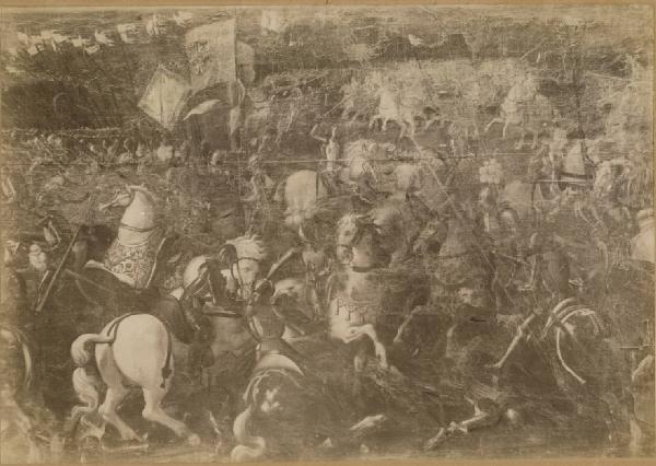 Ghisi, Teodoro - Combattimento tra i fratelli Ludovico e Carlo Gonzaga nel 1453 (part.) - Dipinto - Olio su tela