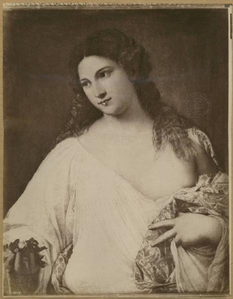 Vecellio, Tiziano - Flora - Dipinto - Olio su tela - Firenze - Uffizi