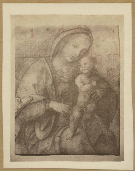 Madonna con Bambino - Disegno