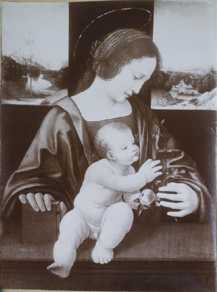 Boltraffio, Giovanni Antonio - Madonna con Bambino - Dipinto - Olio e tempera su tavola