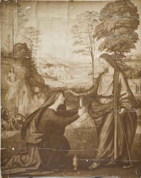 Bartolomeo della Porta detto Fra' Bartolomeo - Noli Me Tangere - Dipinto - Parigi - Louvre