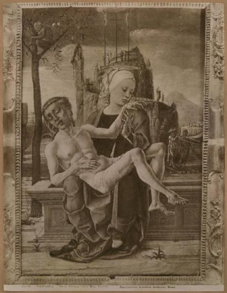 Tura, Cosme' - Pietà - Dipinto - Venezia - Museo Correr