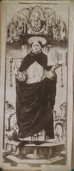 Cossa, Francesco del - San Vincenzo Ferrer - Dipinto - Olio e tempera su tavola - Londra - National Gallery